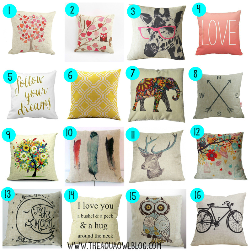 cheap decorative pillows under $5